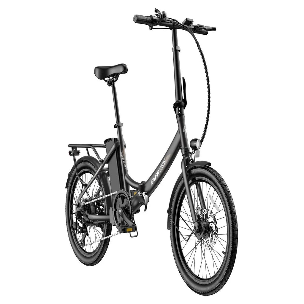 FAFREES F20 Light Foldable E-Bike - 250W Motor 522WH Battery 60KM Range - Gun Black