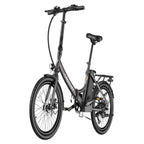 FAFREES F20 Light Foldable E-Bike - 250W Motor 522WH Battery 60KM Range - Gun Black