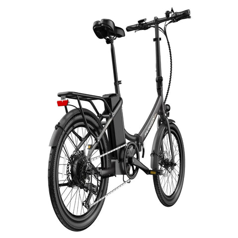 Faltbares E-Bike FAFREES F20 Light - 250W Motor 522WH Batterie 60KM Reichweite - Pistole schwarz
