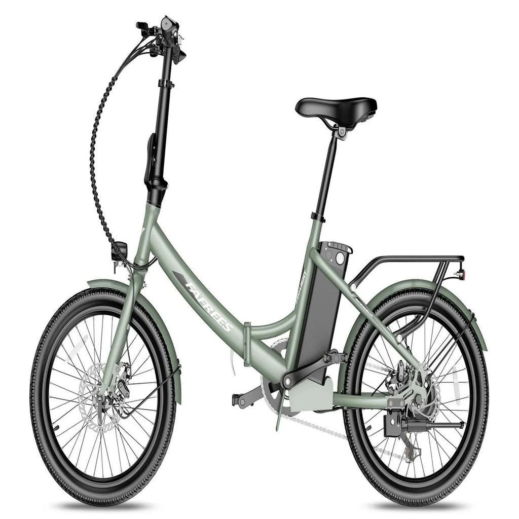 Vélo électrique pliant FAFREES F20 Light - Moteur 250W Batterie 522WH Autonomie 60KM - Vert foncé