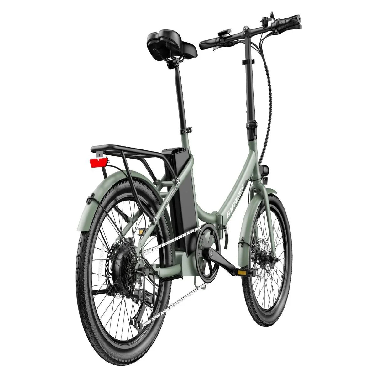 Vélo électrique pliant FAFREES F20 Light - Moteur 250W Batterie 522WH Autonomie 60KM - Vert foncé