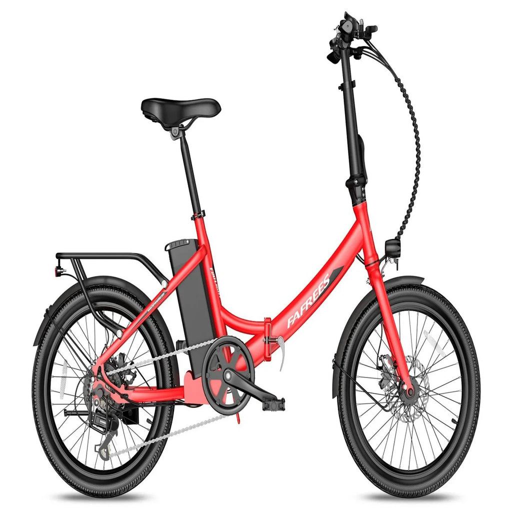 Vélo électrique pliant FAFREES F20 Light - Moteur 250W Batterie 522WH Autonomie 60KM - Rouge