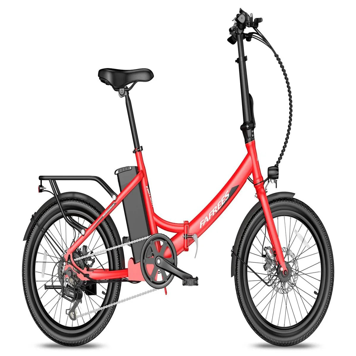 Vélo électrique pliant FAFREES F20 Light - Moteur 250W Batterie 522WH Autonomie 60KM - Rouge