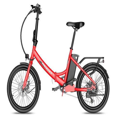 Faltbares E-Bike FAFREES F20 Light - 250W Motor 522WH Batterie 60KM Reichweite - Rot