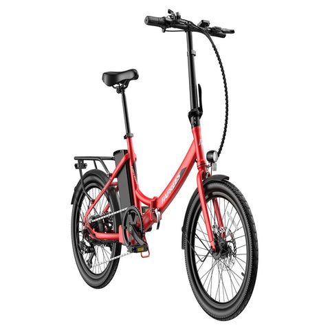 Faltbares E-Bike FAFREES F20 Light - 250W Motor 522WH Batterie 60KM Reichweite - Rot