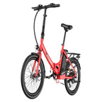 Vélo électrique pliant FAFREES F20 Light - Moteur 250W Batterie 522WH Autonomie 60KM - Rouge