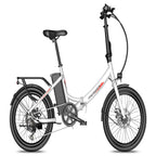 FAFREES F20 Light Foldable E-Bike - 250W Motor 522WH Battery 60KM Range - White