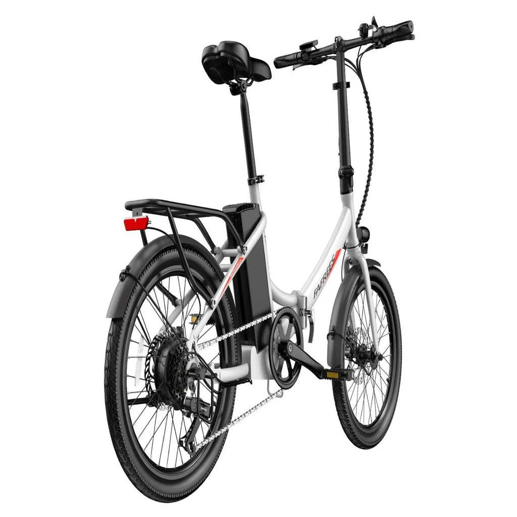 FAFREES F20 Light Foldable E-Bike - 250W Motor 522WH Battery 60KM Range - White