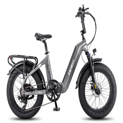 FAFREES F20 Master E-Bike - 500W Motor 1080WH Akku 110KM Reichweite - Rotgussgrau