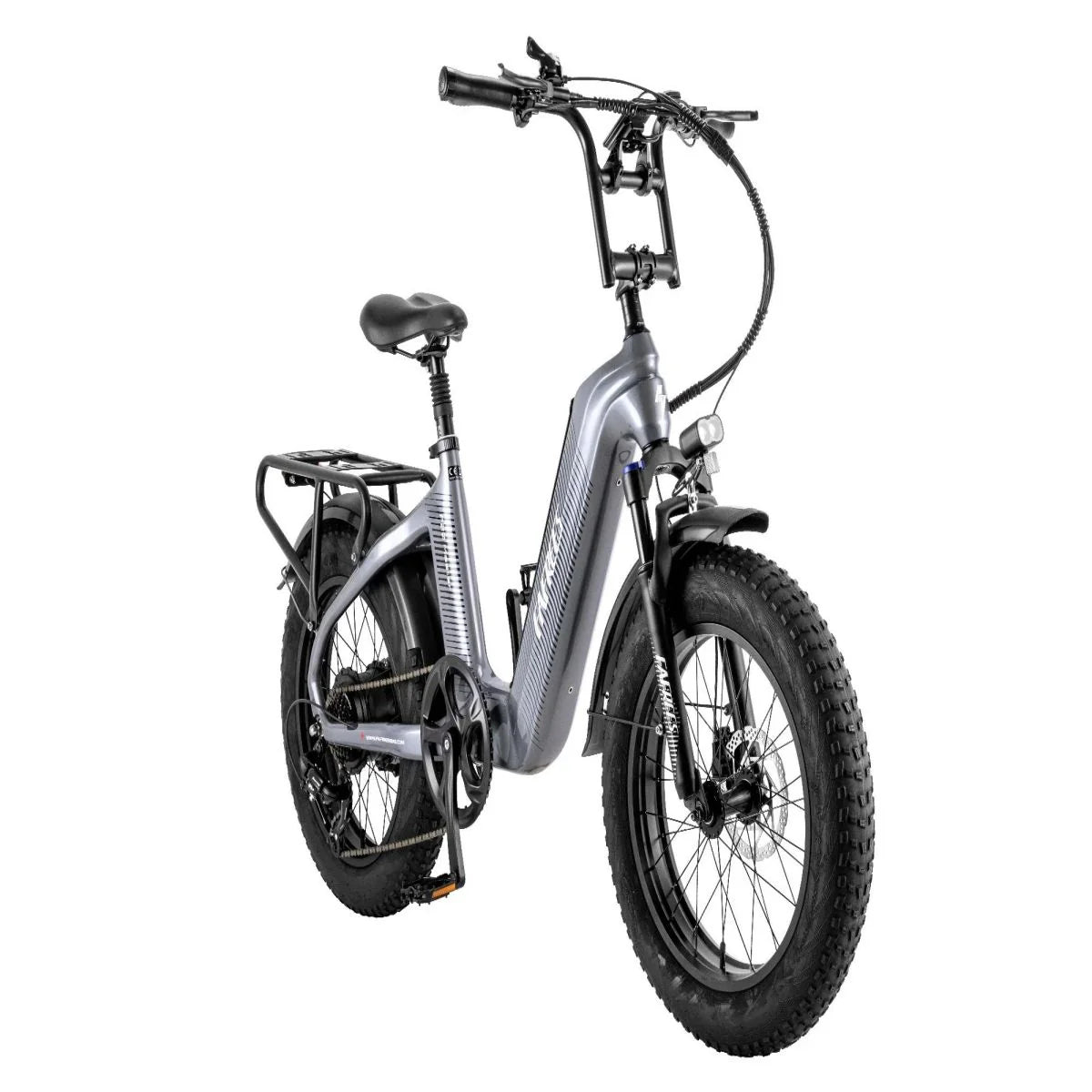FAFREES F20 Master Vélo électrique - Moteur 500W Batterie 1080WH Autonomie 110KM - Gris Faux Bronze