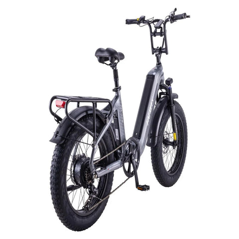 FAFREES F20 Master E-Bike - 500W Motor 1080WH Akku 110KM Reichweite - Rotgussgrau