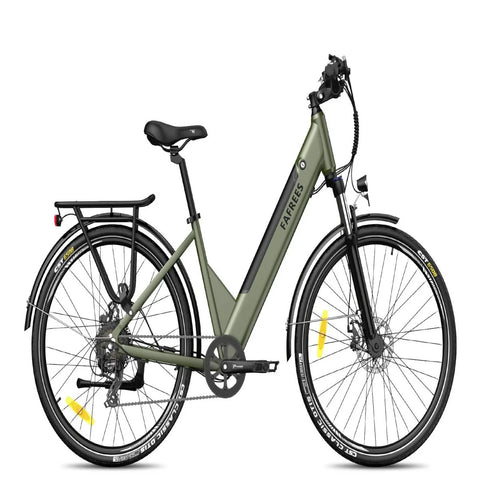 Elektrofahrrad FAFREES F28 Pro - 250W Motor 522WH Batterie 60KM Reichweite - Grün