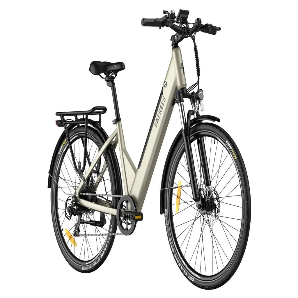 Electric Bicycle FAFREES F28 Pro - 250W Motor 522WH Battery 60KM Range - Gold