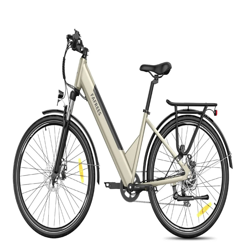 Electric Bicycle FAFREES F28 Pro - 250W Motor 522WH Battery 60KM Range - Gold