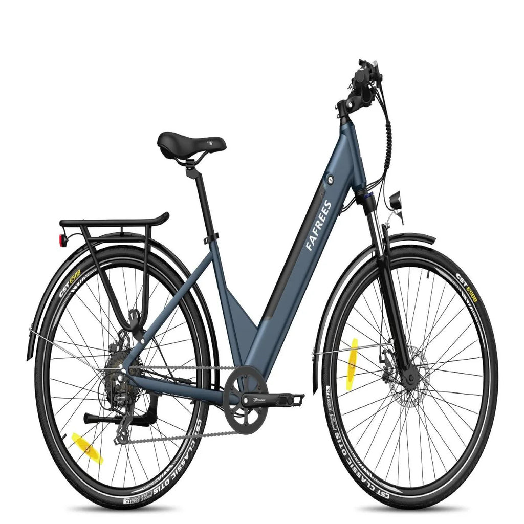 FAFREES F28 Pro Electric Bicycle - 250W Motor 522WH Battery 60KM Range - Blue