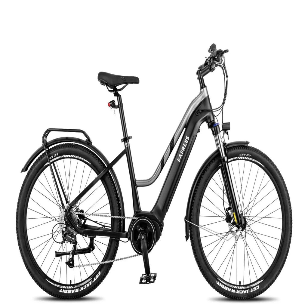 FAFREES FM8 Electric Bicycle - 250W Motor 522WH Battery 110KM Range - Black