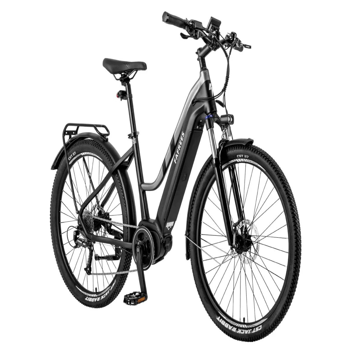 FAFREES FM8 Electric Bicycle - 250W Motor 522WH Battery 110KM Range - Black