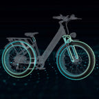 Electric Bicycle ENGWE E26 Step-thru - 250W 768WH 140KM Range - Gray