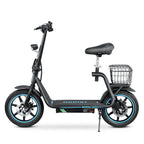 BOGIST M5Elite Elektroroller - 500W Leistung 624WH Batterie 35KM Reichweite Faltbares Design - Schwarz