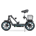 BOGIST M5Elite Elektroroller - 500W Leistung 624WH Batterie 35KM Reichweite Faltbares Design - Schwarz