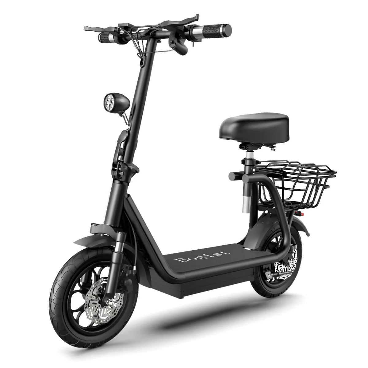 BOGIST M5Pro Elektroroller - 500W Leistung 480WH Akku 35KM Reichweite Faltbares Design - Schwarz