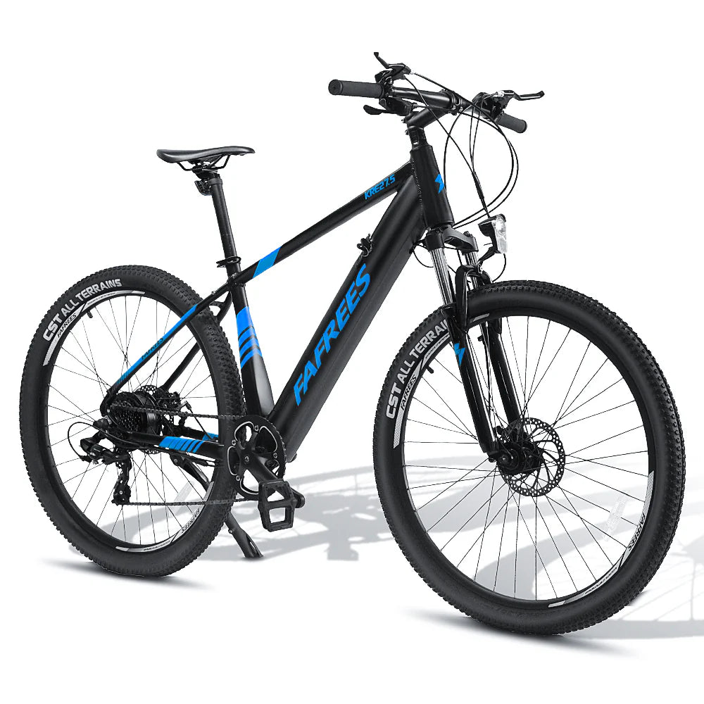 FAFREES KRE27.5 Electric Bicycle - 250W Motor 360Wh Battery 90KM Range - Blue