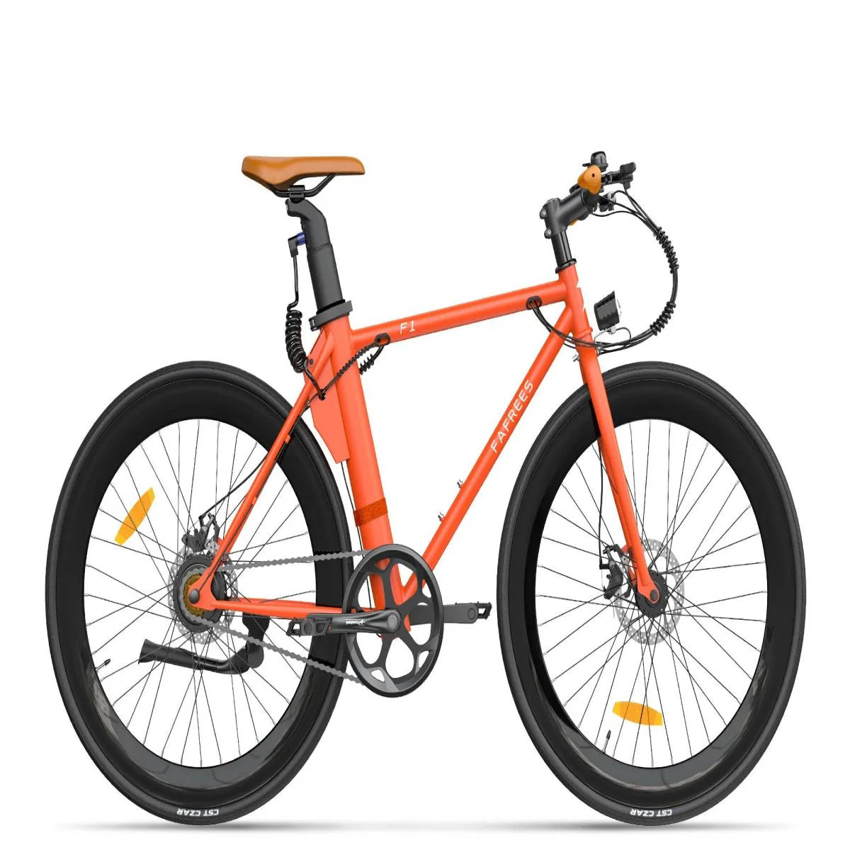 FAFREES F1 Elektrisches Bike - 250W 313.2WH 40KM Reichweite - Orange