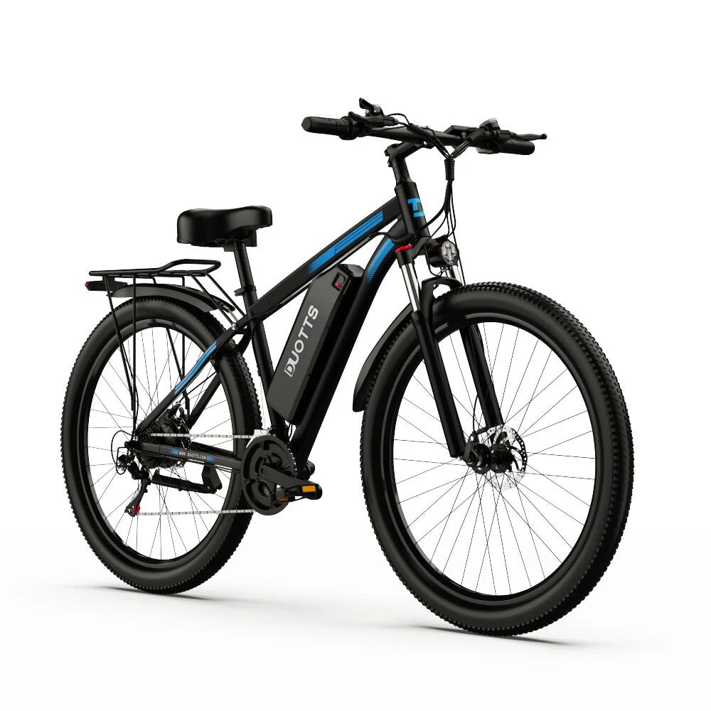 Duotts C29 Elektrisches Fahrrad - 750W Motor 720WH Batterie 60KM Reichweite - Schwarz
