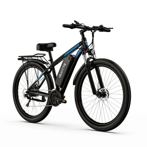 Duotts C29 Elektrisches Fahrrad - 750W Motor 720WH Batterie 60KM Reichweite - Schwarz