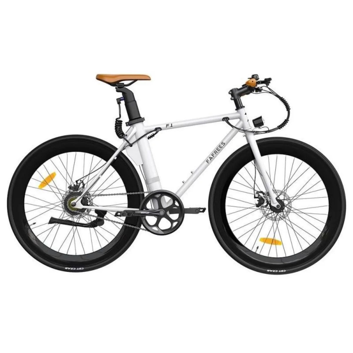 FAFREES F1 Elektrisches Bike - 250W 313.2WH 40KM Reichweite - Weiß