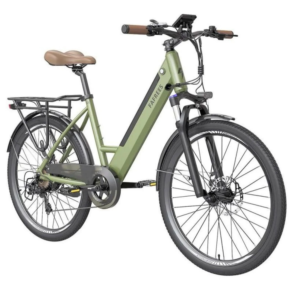 FAFREES F26 Pro Electric Folding E-Bike - 250W 360WH 40KM Range - Green