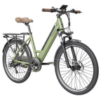 FAFREES F26 Pro Electric Folding E-Bike - 250W 360WH 40KM Range - Green