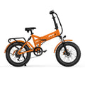 PVY Z20 Plus 1000 Elektrisches Fahrrad - 250W Motor 48V16.5AH Batterie 120KM Reichweite Hydraulische Scheibenbremse - Orange