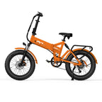 PVY Z20 Plus 1000 Elektrisches Fahrrad - 250W Motor 48V16.5AH Batterie 120KM Reichweite Hydraulische Scheibenbremse - Orange