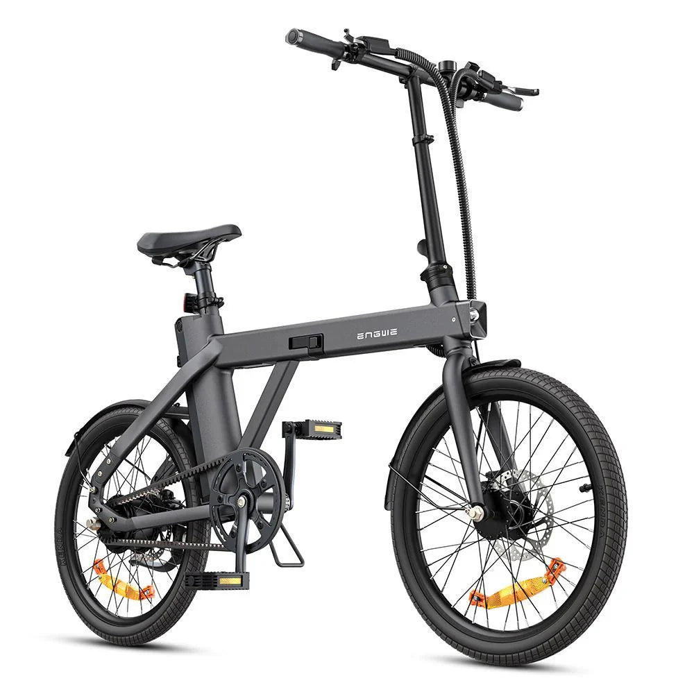 ENGWE P20 Electric Bicycle - 20 Inch Tires 250W Motor 36V9.6Ah Battery 100KM Range - Black