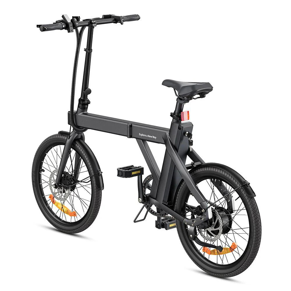 ENGWE P20 Electric Bicycle - 20 Inch Tires 250W Motor 36V9.6Ah Battery 100KM Range - Black