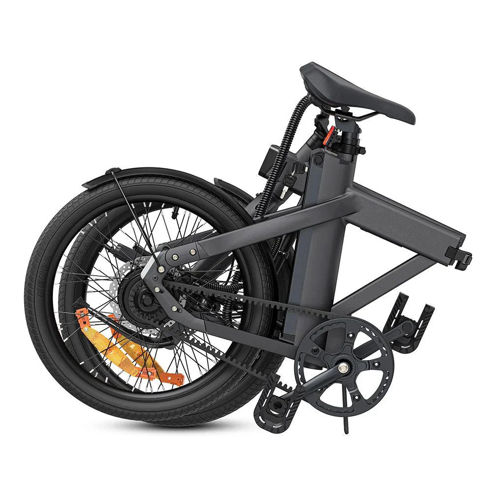 ENGWE P20 Electric Bicycle - 20 Inch Tires 250W Motor 36V9.6Ah Battery 100KM Range - Black