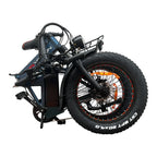 DrveTion AT20 Elektrofahrrad - 750W Motor 48V10Ah Batterie 35-45KM Reichweite - Mattblau