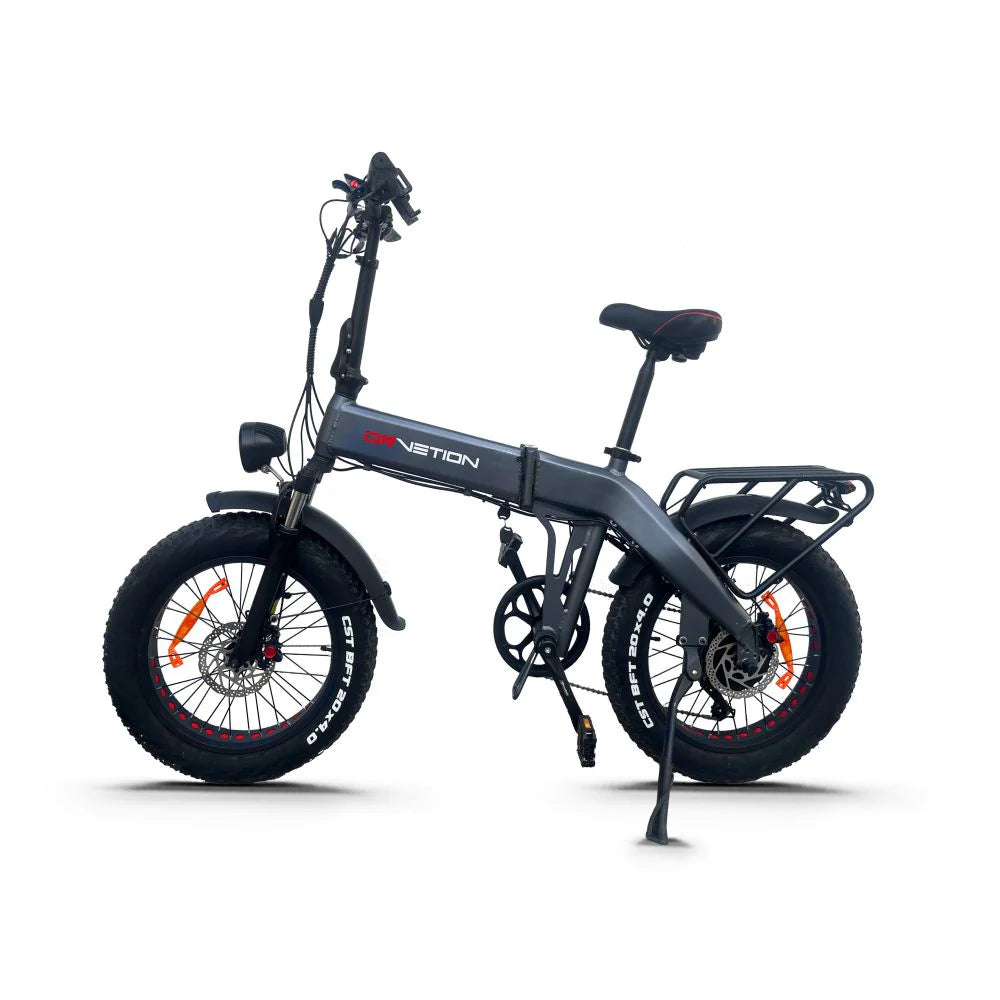 DrveTion BT20 Elektrofahrrad - 750W Motor 48V10Ah Batterie 25-35KM Reichweite Schwarz-Grau