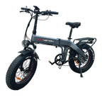 DrveTion BT20 Elektrofahrrad - 750W Motor 48V10Ah Batterie 25-35KM Reichweite Schwarz-Grau
