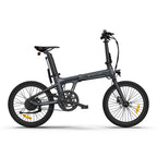 ADO Air 20 Faltbares E-Bike - 250W Motor 36V9.6Ah Akku 100KM Reichweite Hydraulische Scheibenbremse - Grau