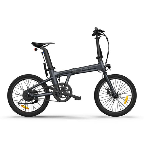 ADO Air 20 Faltbares E-Bike - 250W Motor 36V9.6Ah Akku 100KM Reichweite Hydraulische Scheibenbremse - Grau