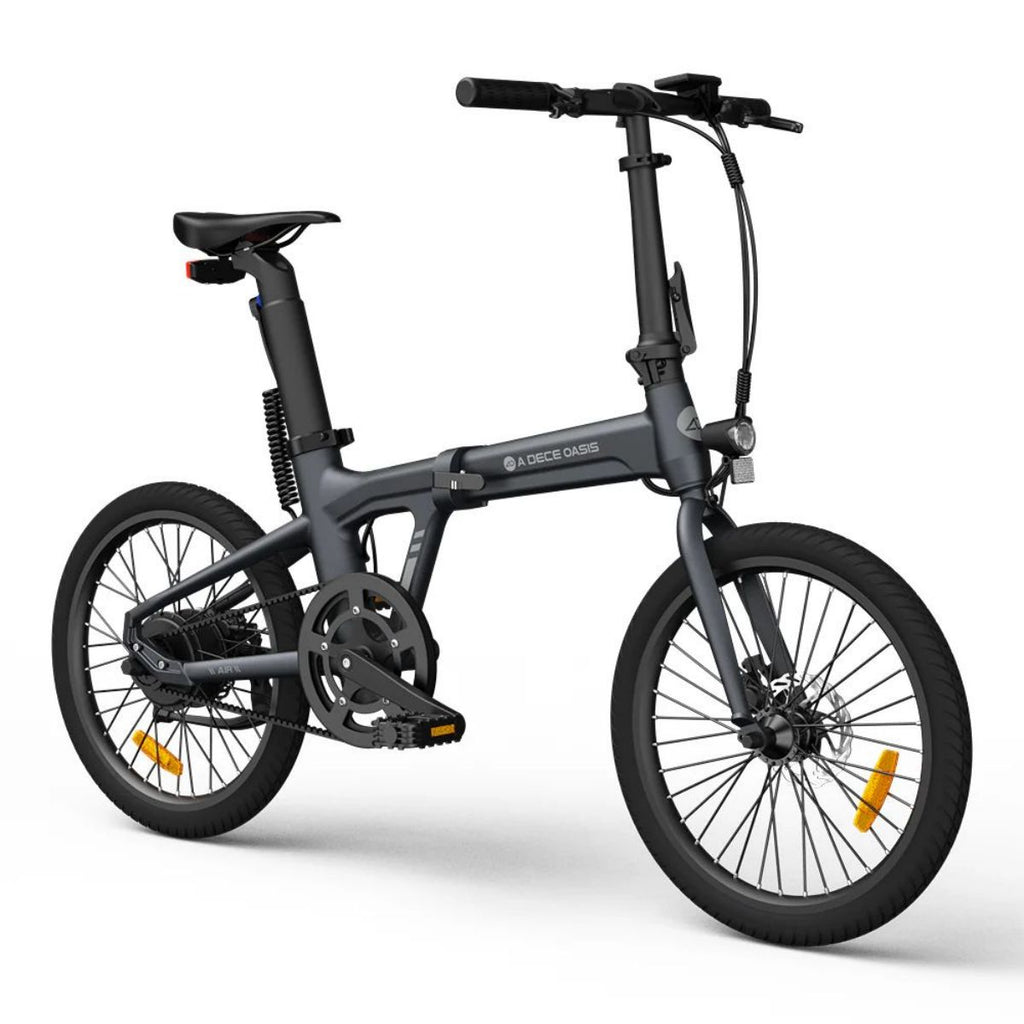 ADO Air 20 Faltbares E-Bike - 250W Motor 36V9.6Ah Akku 100KM Reichweite Hydraulische Scheibenbremse - Grau