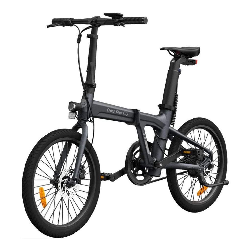 ADO Air 20 Faltbares E-Bike - 250W Motor 36V9.6Ah Akku 100KM Reichweite Hydraulische Scheibenbremse - Grau
