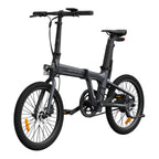 ADO Air 20 Faltbares E-Bike - 250W Motor 36V9.6Ah Akku 100KM Reichweite Hydraulische Scheibenbremse - Grau