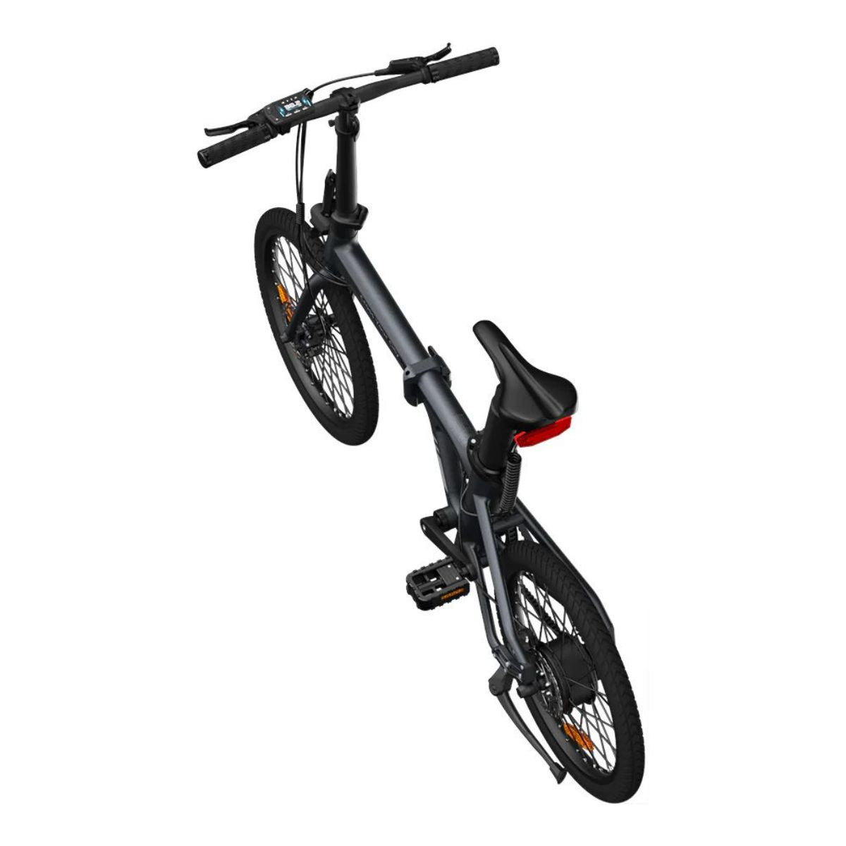 ADO Air 20 Faltbares E-Bike - 250W Motor 36V9.6Ah Akku 100KM Reichweite Hydraulische Scheibenbremse - Grau