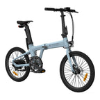 ADO Air 20 Faltbares E-Bike - 250W Motor 36V9.6Ah Akku 100KM Reichweite Hydraulische Scheibenbremse - Blau