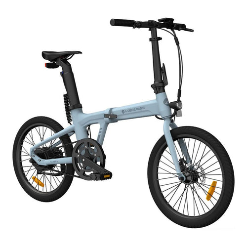 ADO Air 20 Faltbares E-Bike - 250W Motor 36V9.6Ah Akku 100KM Reichweite Hydraulische Scheibenbremse - Blau
