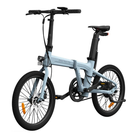 ADO Air 20 Faltbares E-Bike - 250W Motor 36V9.6Ah Akku 100KM Reichweite Hydraulische Scheibenbremse - Blau