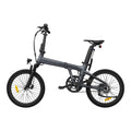 ADO Air 20S Faltbares E-Bike - 250W Motor 36V9.6Ah Batterie 100KM Reichweite Hydraulische Scheibenbremse - Grau